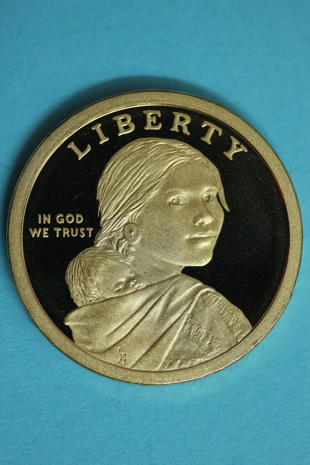Gem Proof 2013 S Sacagawea Dollar Ultra Deep Cameo Exact Coin Pictured TOM 05