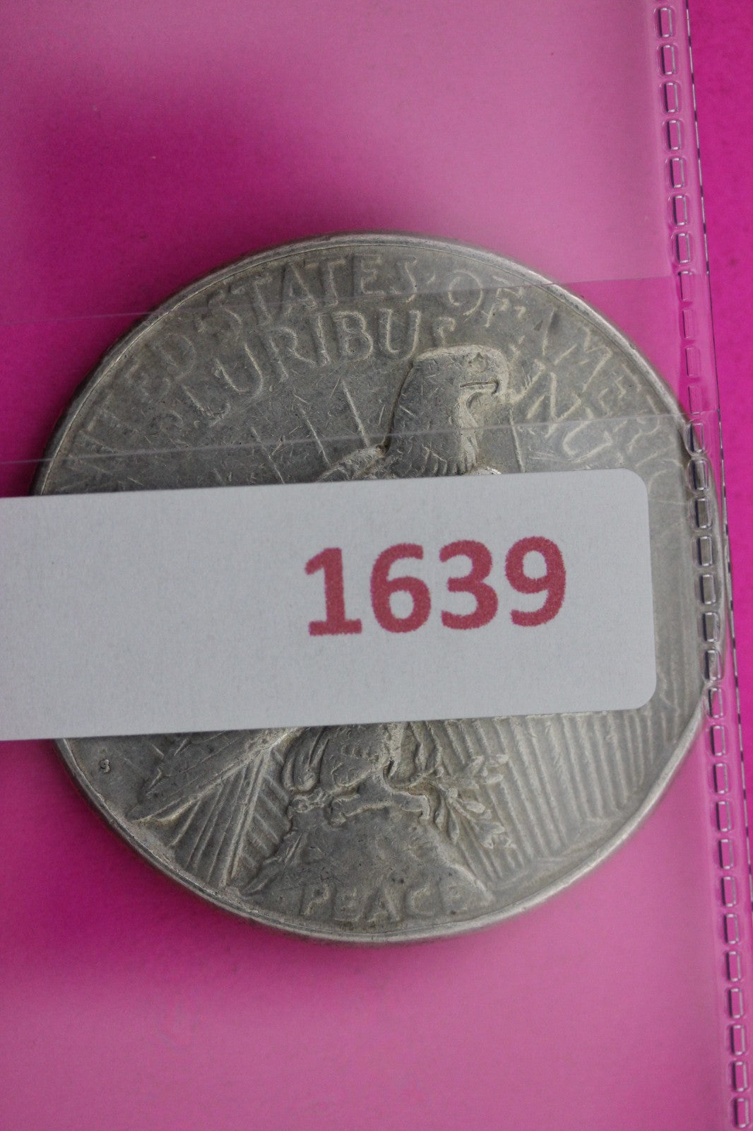 1927 S Peace Liberty Silver Dollar Guaranteed Authentic & Genuine Coin 1639