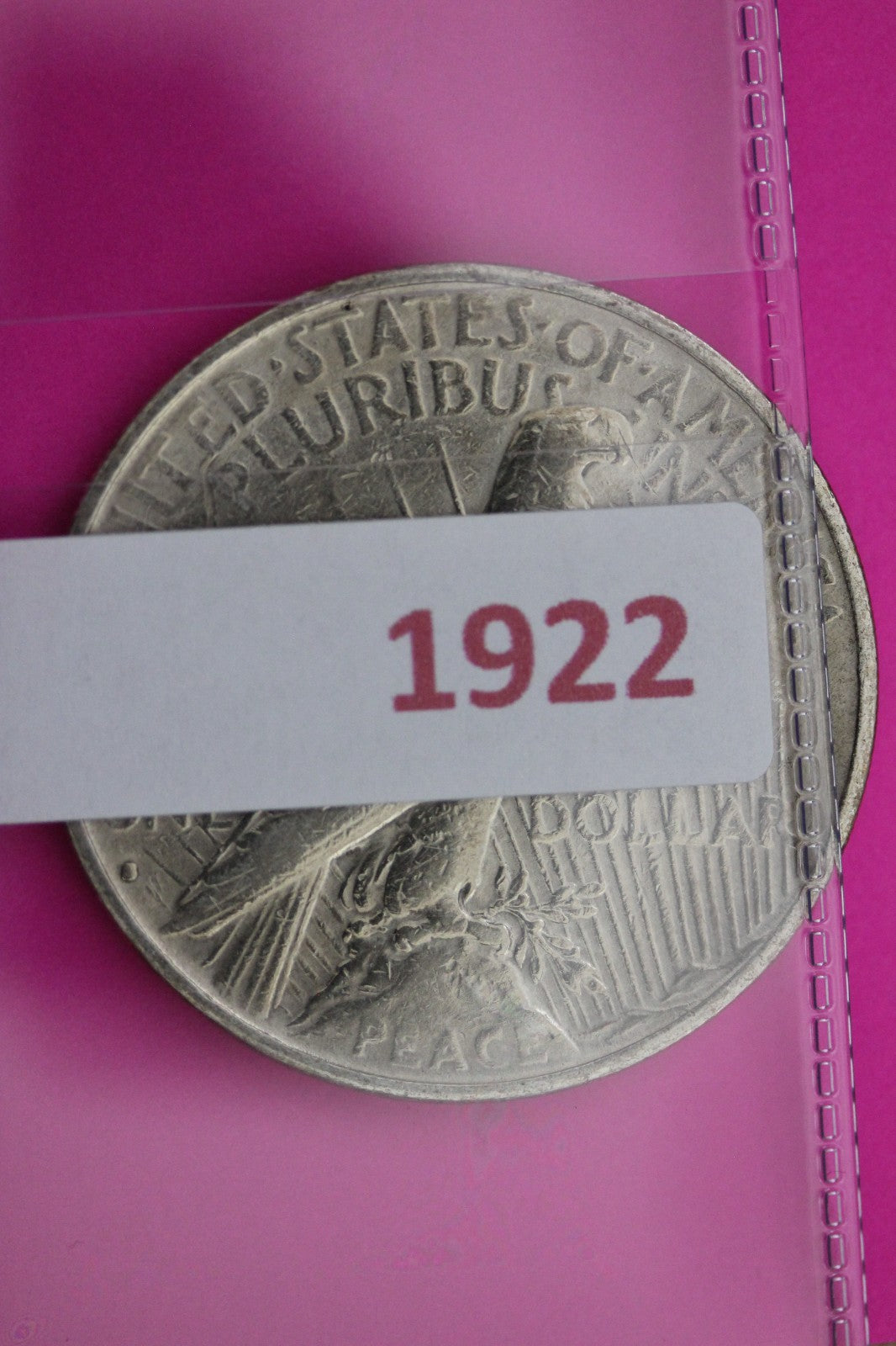 1935 S Peace Silver Dollar LIberty Coin Guaranteed Authentic U.S.A. Seller 1922