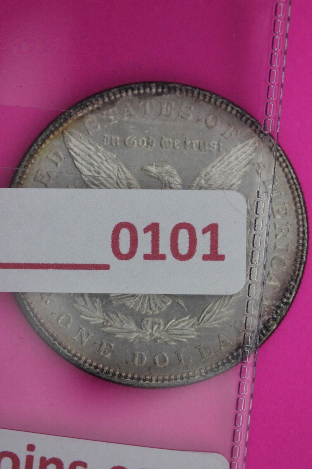 Nicely Toned 1898 P Liberty Morgan Silver Dollar Coin Guaranteed Authentic 101N