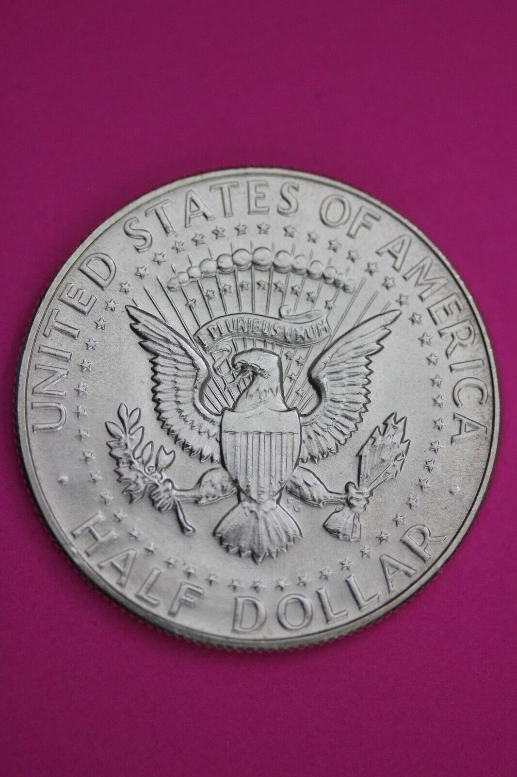 Gem BU 1968 D John F Kennedy Half Dollar 40% Silver Same Coin In Pics TOM 08