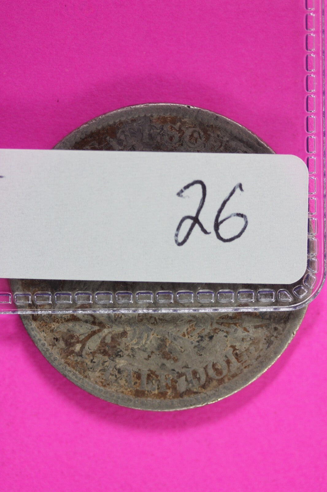 1871 P Seated Liberty Half Dollar Silver Semi Key Date Exact Coin In Pics 26