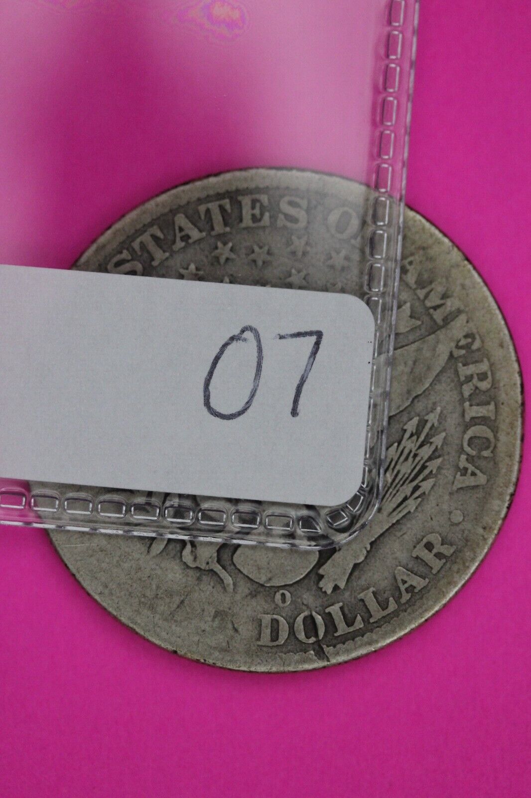 1907 O Barber Liberty Half Dollar Silver Coin You Get The Coin In Pics TOM 07