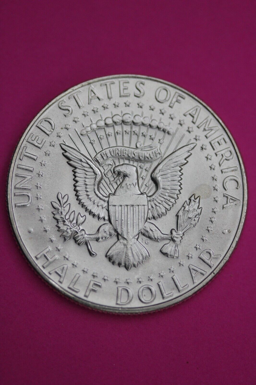 Gem BU 1968 D John F Kennedy Half Dollar 40% Silver Same Coin In Pics TOM 18