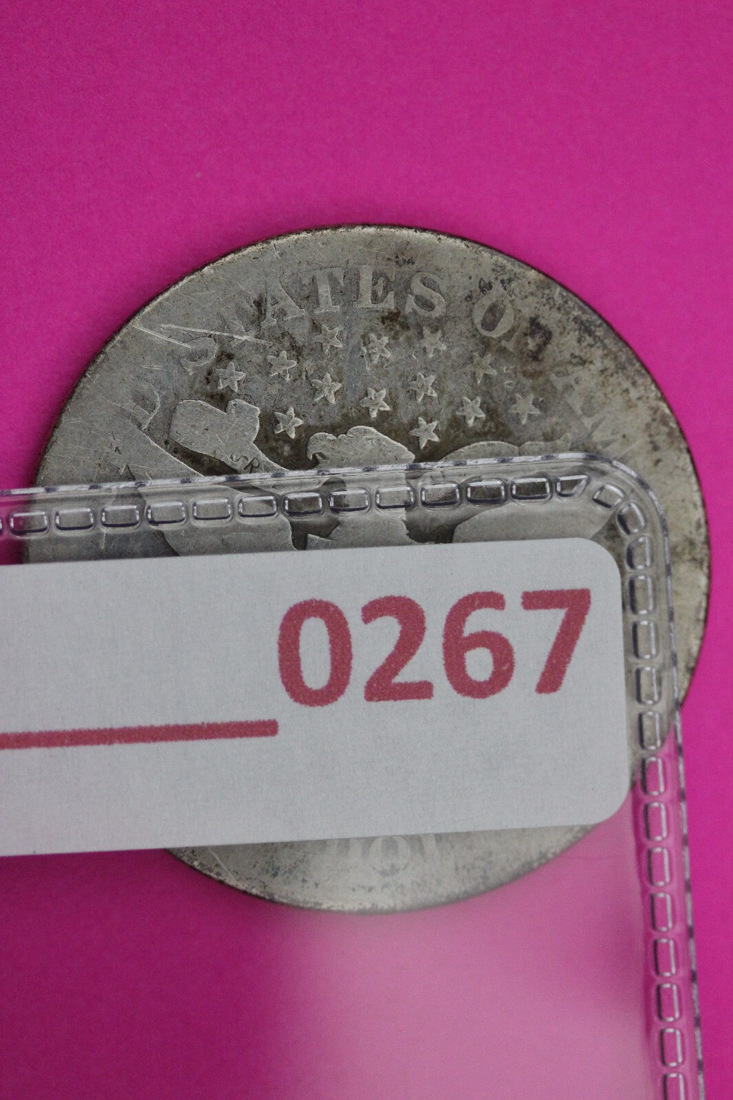 1897 S Barber Liberty Silver Half Dollar Guaranteed Authentic Key Date Coin 267N