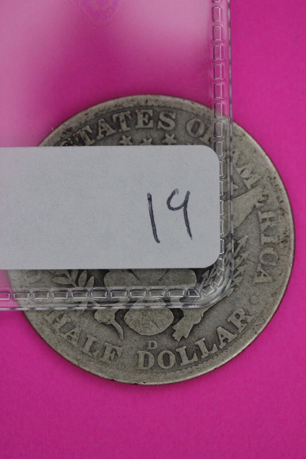 1915 D Barber Liberty Half Dollar Silver Coin You Get The Coin In Pics TOM 19