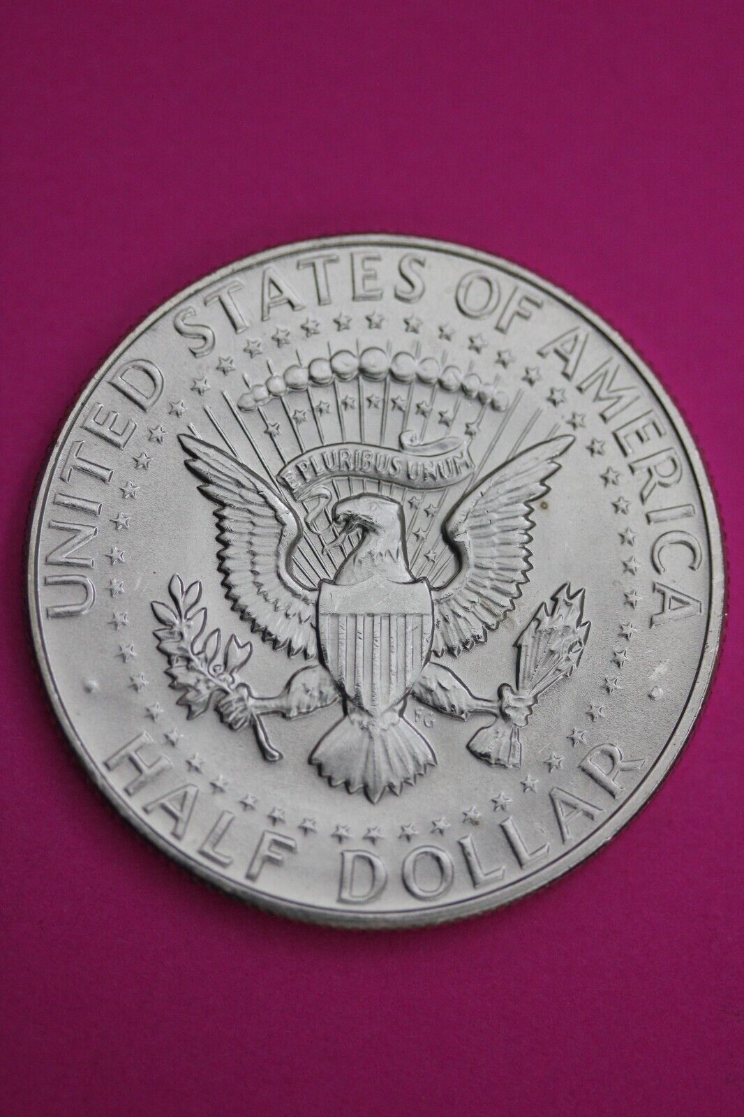 Gem BU 1968 D John F Kennedy Half Dollar 40% Silver Same Coin In Pics TOM 05