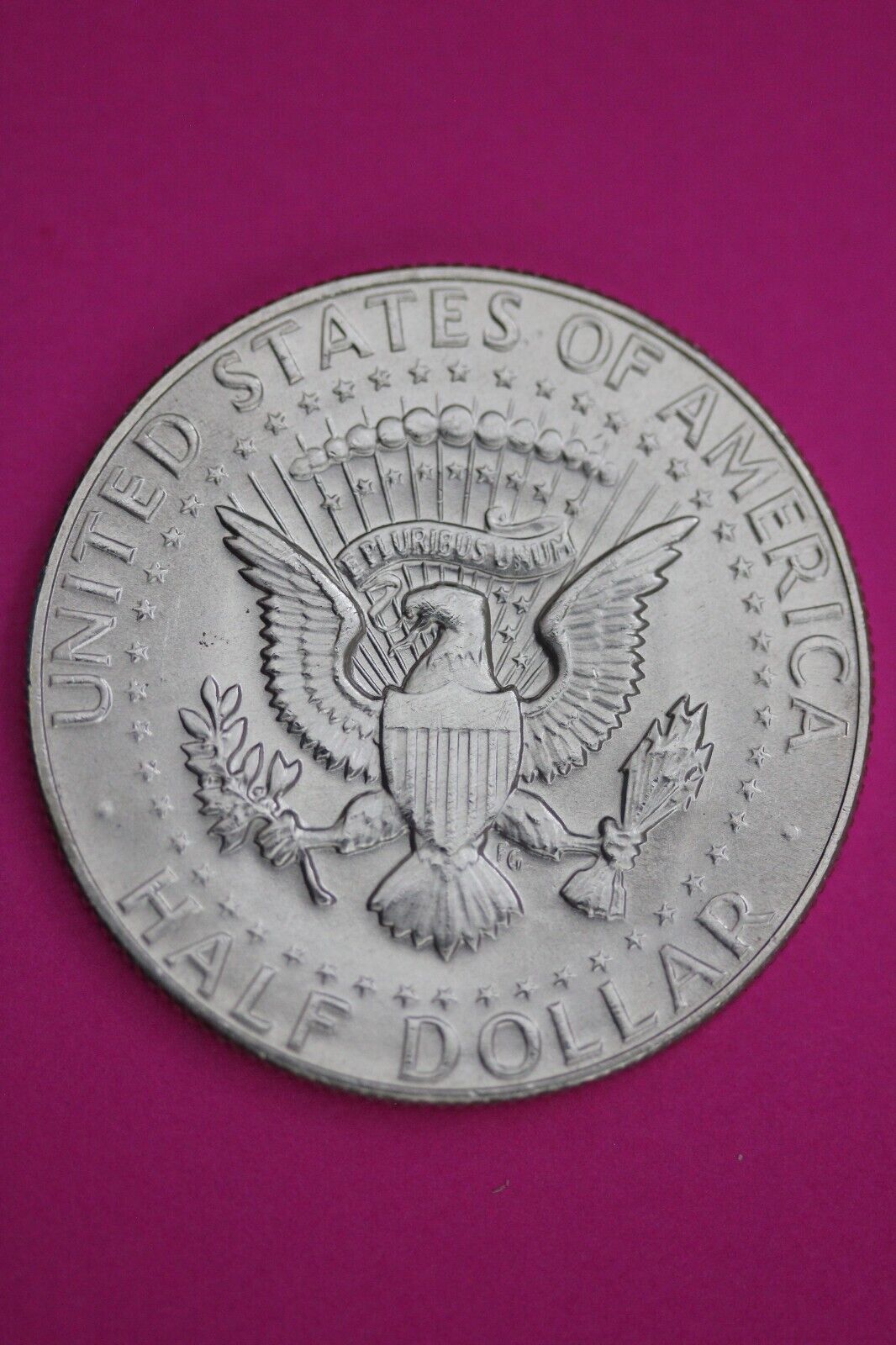 Gem BU 1969 D John F Kennedy Half Dollar 40% Silver Same Coin In Pics TOM 09
