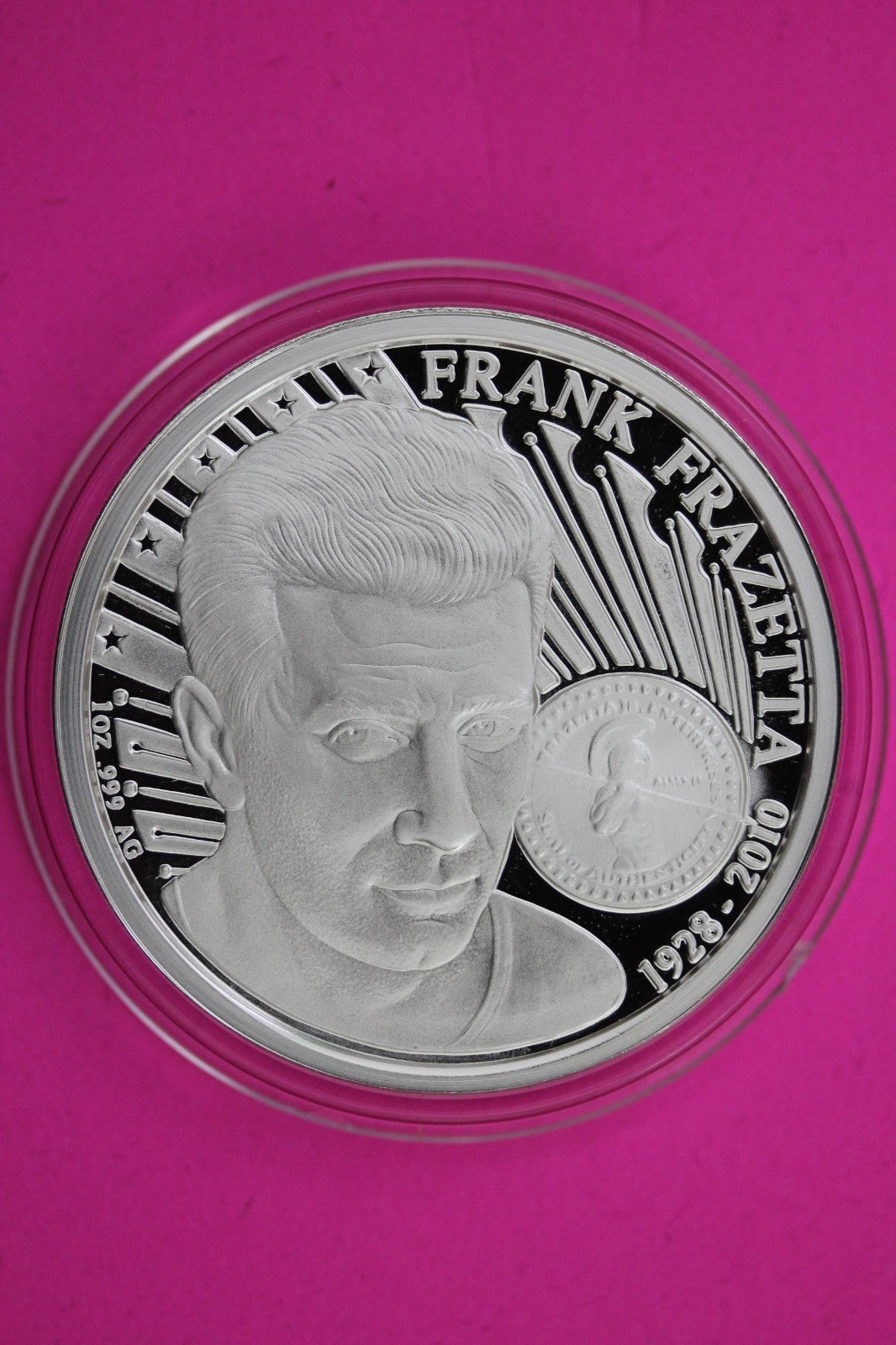 Frank Frazetta 1 OZ .999 Fine Silver Round Guaranteed Genuine Authentic C19