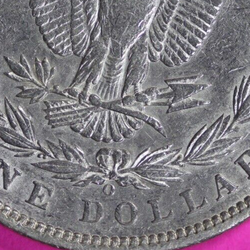 High Grade 1897 O Morgan Liberty Silver Dollar Key Date Coin New Orleans 58