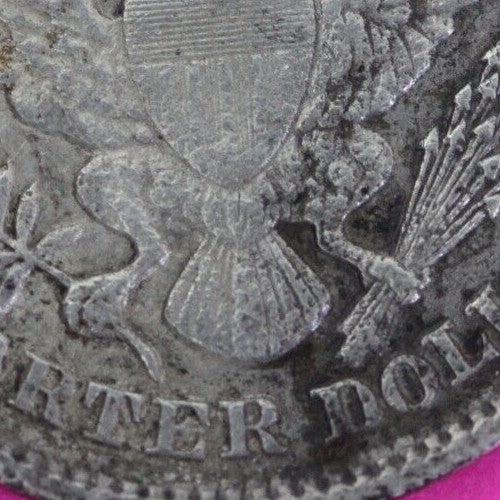 High Grade 1898 P Barber Liberty Silver Quarter Scarce Semi Key Date Coin 35