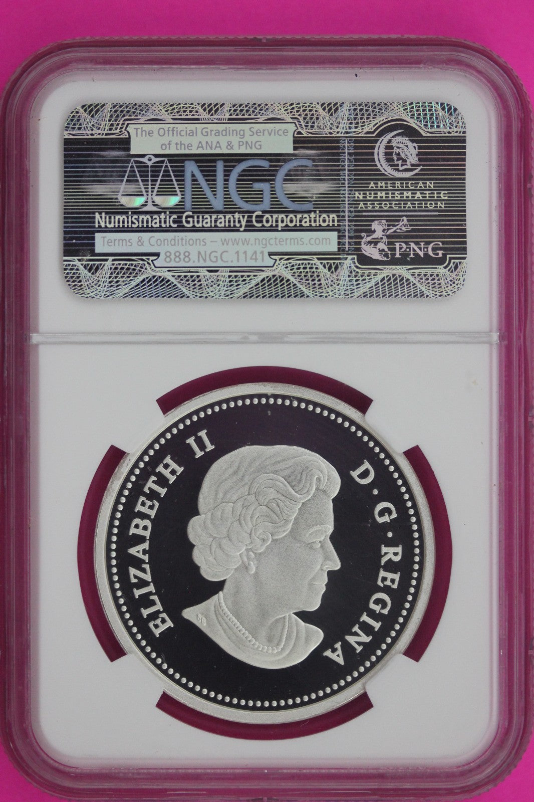 2014 PF 69 White Tailed Deer Doe & Fawns Canada 1 OZ Silver $20 NGC Graded 851