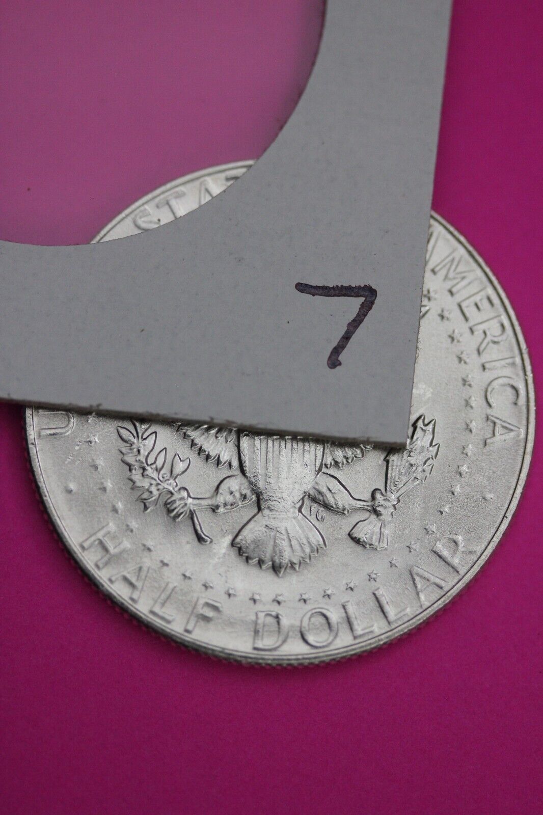 Gem BU 1969 D John F Kennedy Half Dollar 40% Silver Same Coin In Pics TOM 07