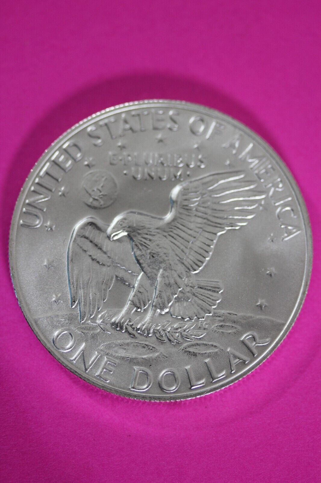 Gem BU 1974 S Ike Eisenhower 40% Silver Dollar You Get Same Coin In Pics TOM 04