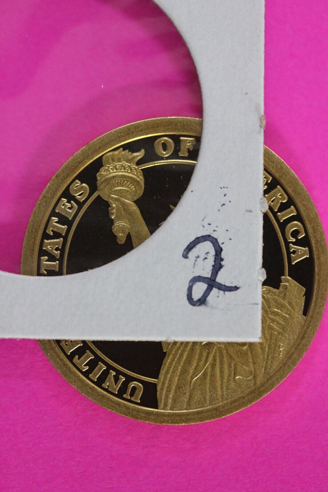 Proof 2012 S Chester Arthur Presidential Dollar DCAM Same Coin In Pics TOM 02