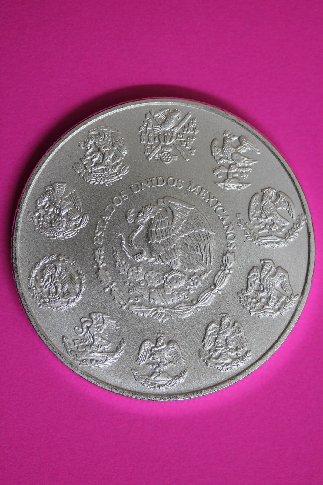 Gem BU 2016 Mexico Libertad Same Coin In Pics 1 Onza 1 OZ .999 Silver Coin 101