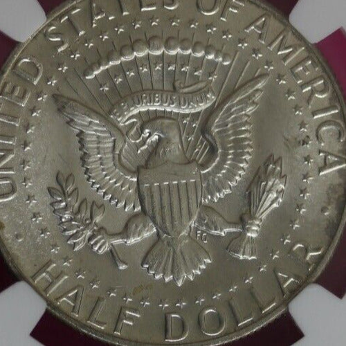 1969 D MS 64 Kennedy Half Dollar NGC Graded Certified Authentic Slab Silver 1374