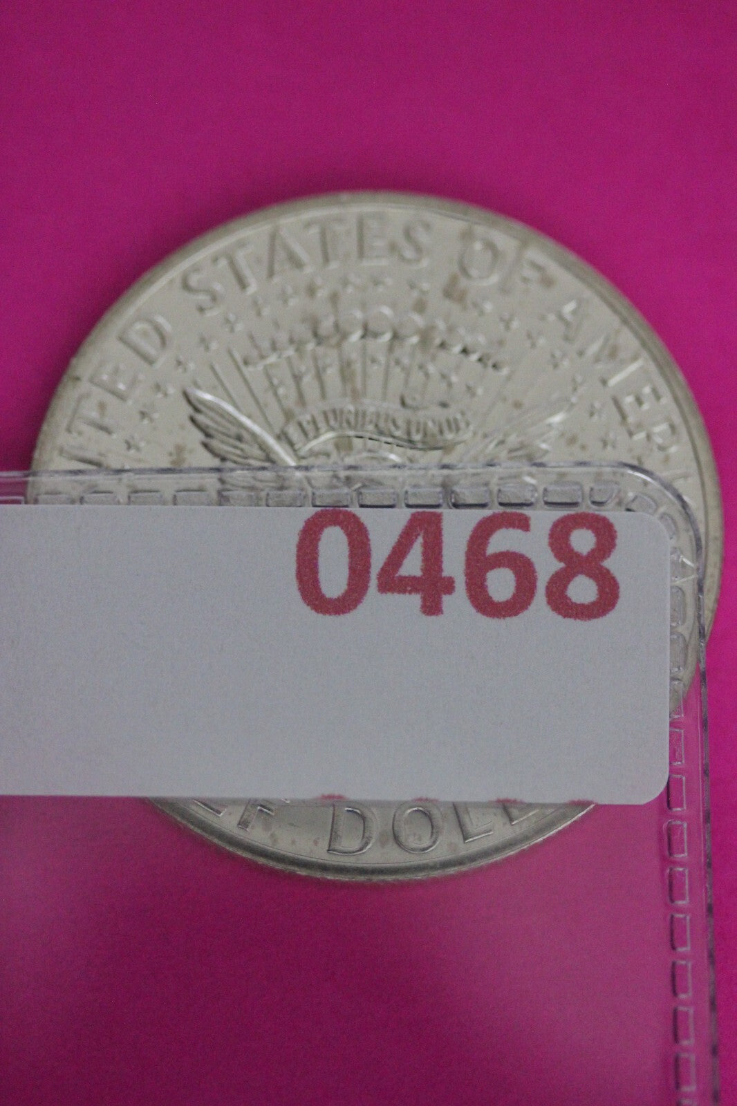 Accented Hair 1964 Proof John F Kennedy Silver Half Dollar Milk Spots N468