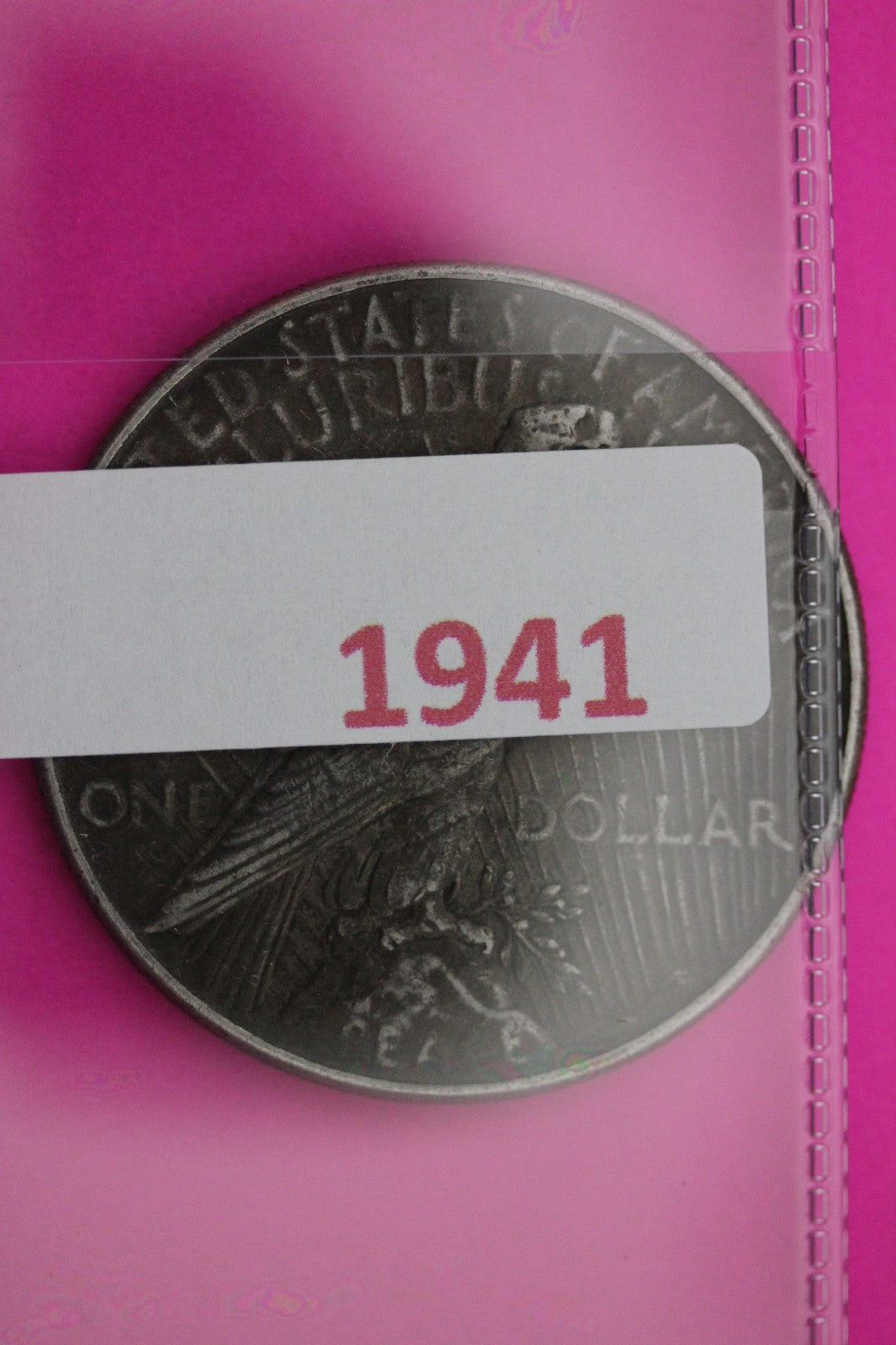 1934 P Peace Silver Dollar LIberty Coin Guaranteed Authentic U.S.A. Seller 1941