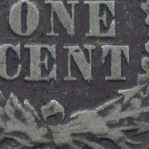 1863 Copper Nickel Indian Head Cent Penny Early Type Coin Exact Coin Pictured 46