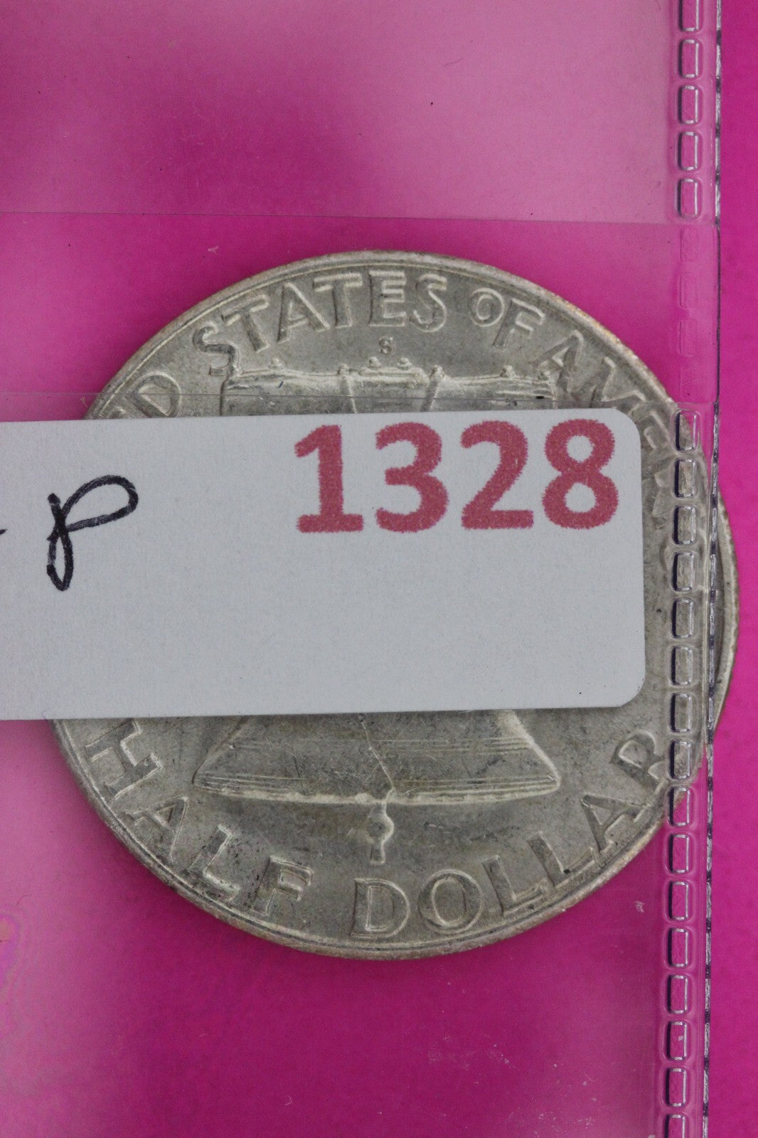 High Grade 1949 S Ben Franklin Silver Half Dollar Guaranteed Authentic Coin 1328