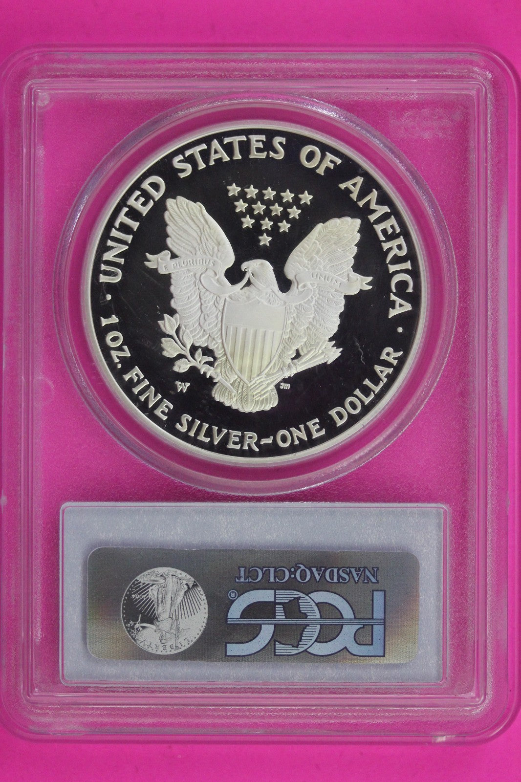 2006 W PR 70 Silver American Eagle PCGS Certified Graded Authentic Slab 1336