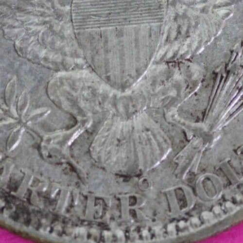 High Grade 1908 O Barber Liberty Silver Quarter Scarce Semi Key Date Coin 36