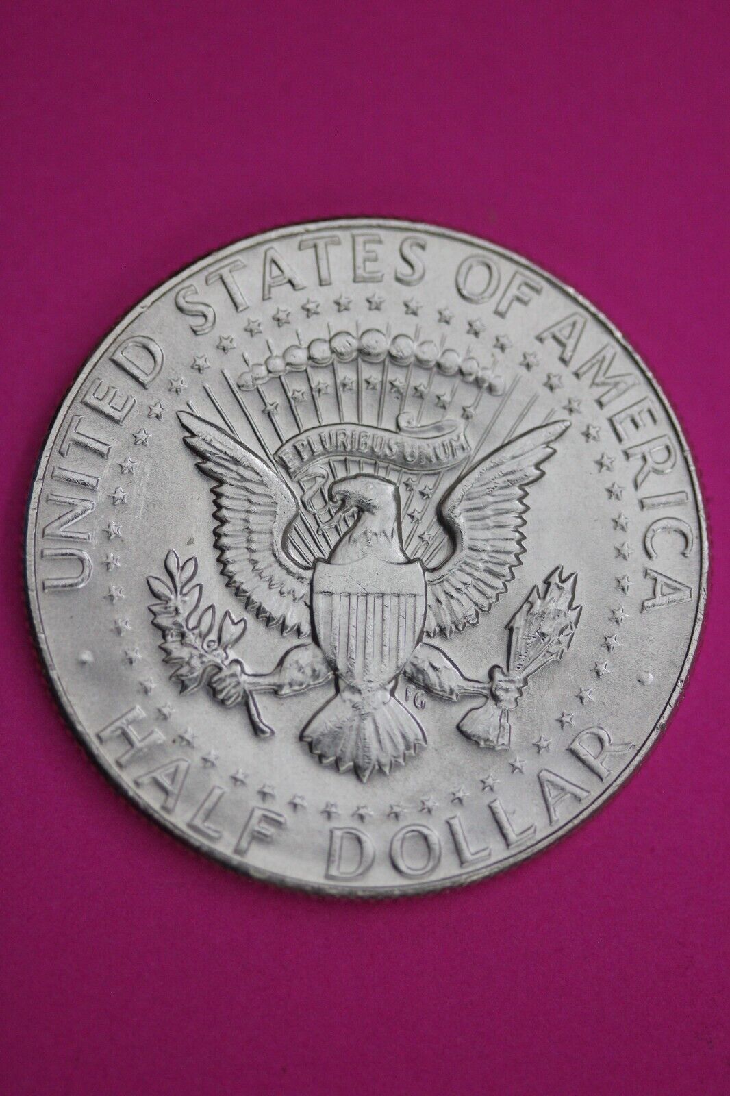 Gem BU 1969 D John F Kennedy Half Dollar 40% Silver Same Coin In Pics TOM 11