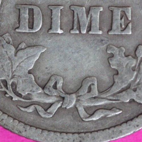 High Grade 1906 P Barber Liberty Dime Scarce Semi Key Date Silver Coin 55