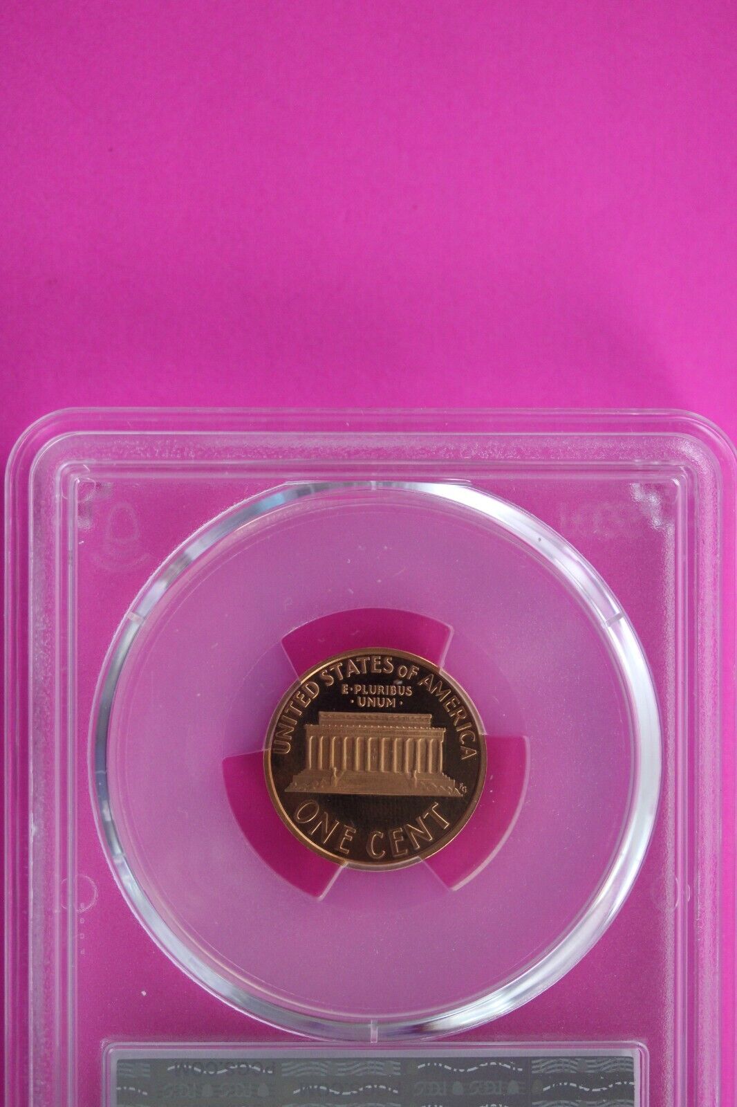 1998 S PR 69 Red DCAM Close AM FS-901 Lincoln Memorial Cent PCGS Certified 163