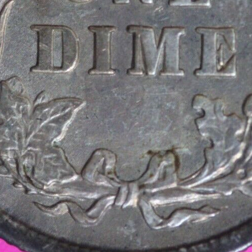 High Grade 1908 P Barber Liberty Dime Scarce Semi Key Date Silver Coin 89