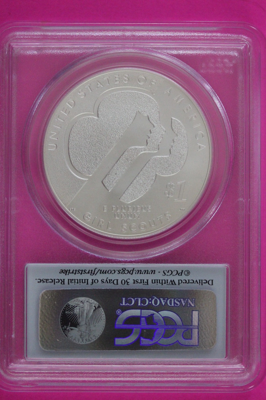 2013 W MS 70 Girl Scouts 100th Anniversary Commemorative Silver Dollar PCGS 138