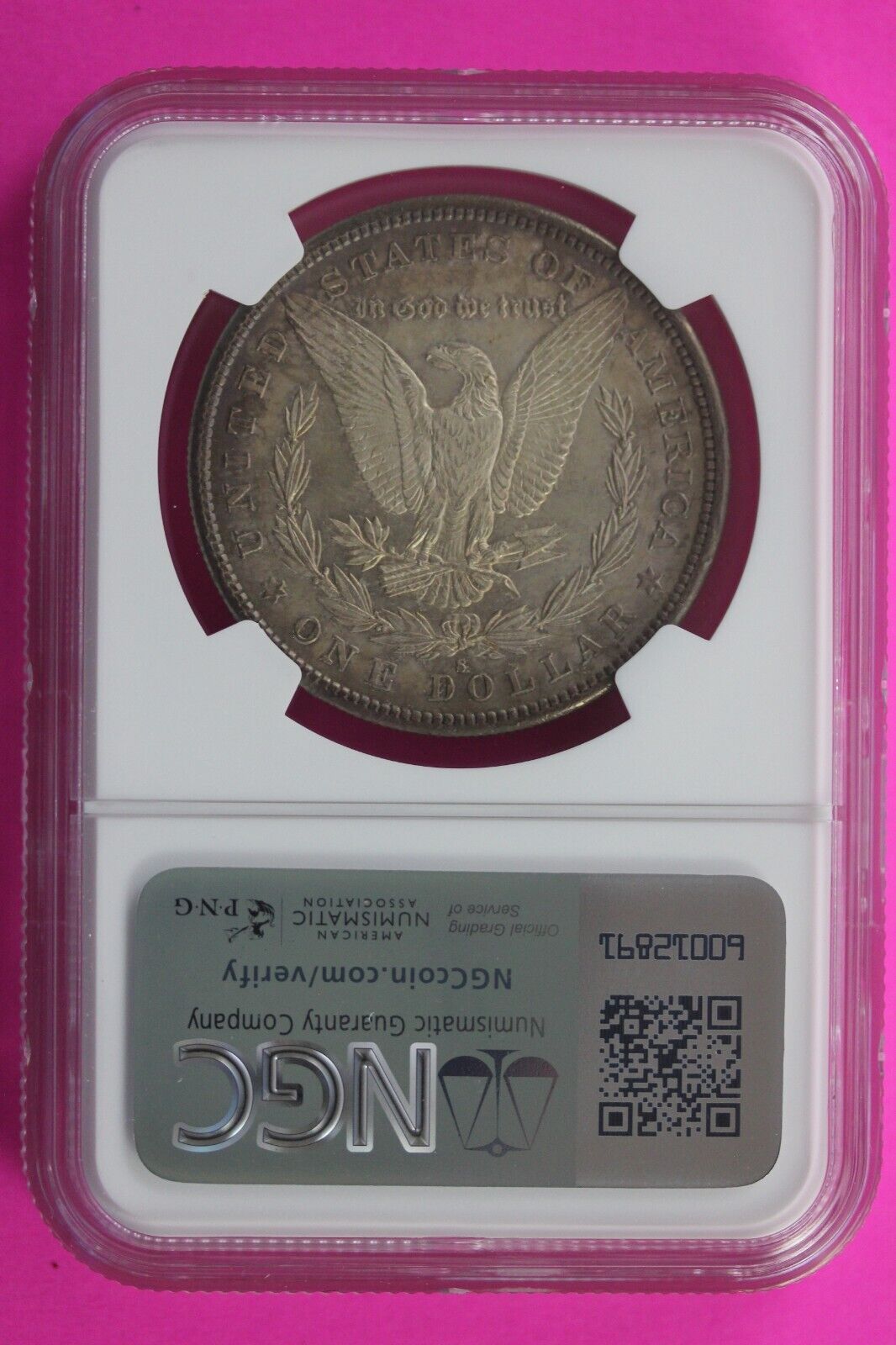 1881 S MS 63 Liberty Morgan Silver Dollar NGC Graded Certified Authentic 293