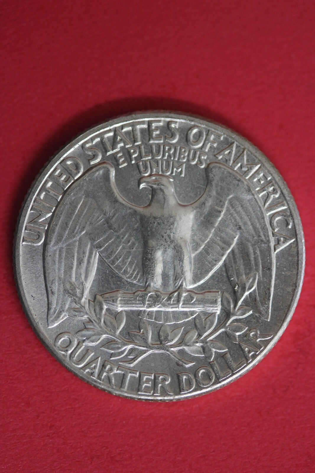 1963 Uncirculated Type B Reverse George Washington Quarter Exact Coin OCE 142