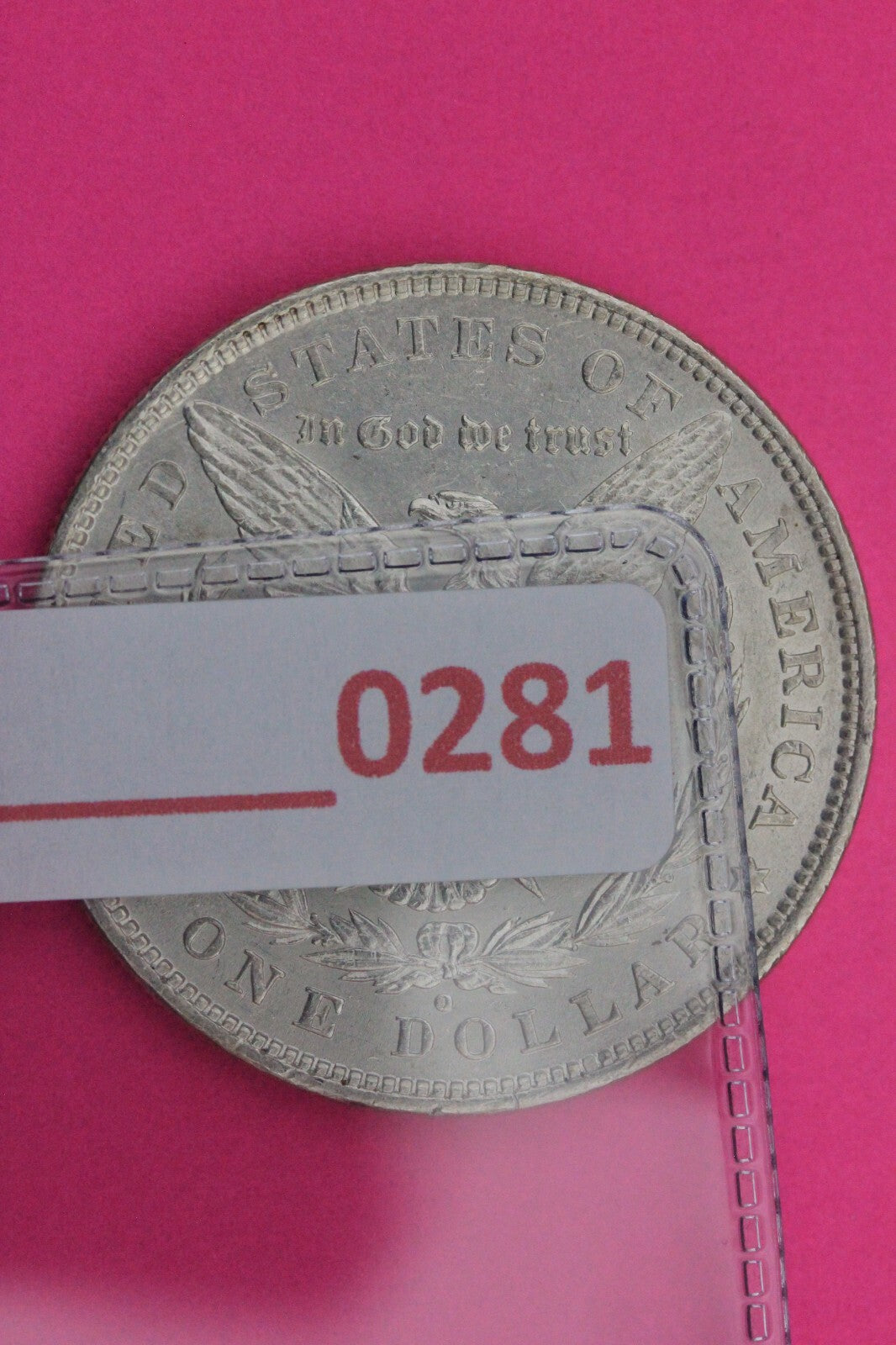 High Grade 1880 O Morgan Lady Liberty Rare Date Silver Dollar Authentic 0281N