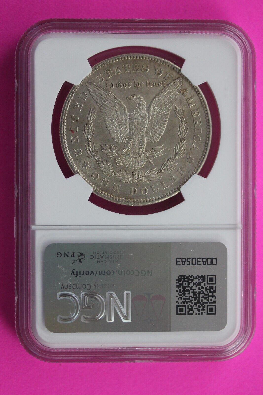 1878 S MS 61 Liberty Morgan Silver Dollar NGC Certified Slab Free Shipping 694
