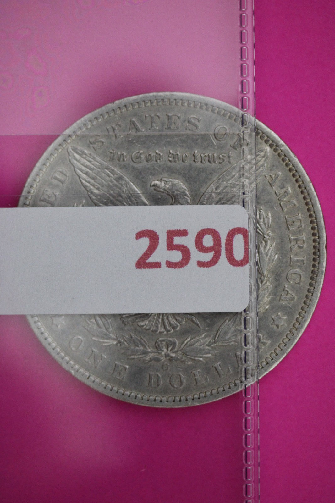 1896 O Morgan Liberty Silver Dollar Guaranteed Authentic & Genuine Coin 2590