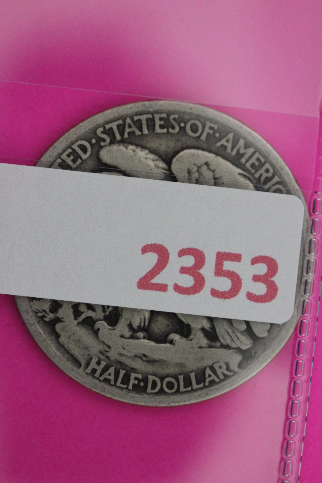 1916 P Walking Liberty Silver Half Dollar Guaranteed Authentic Genuine Coin 2353