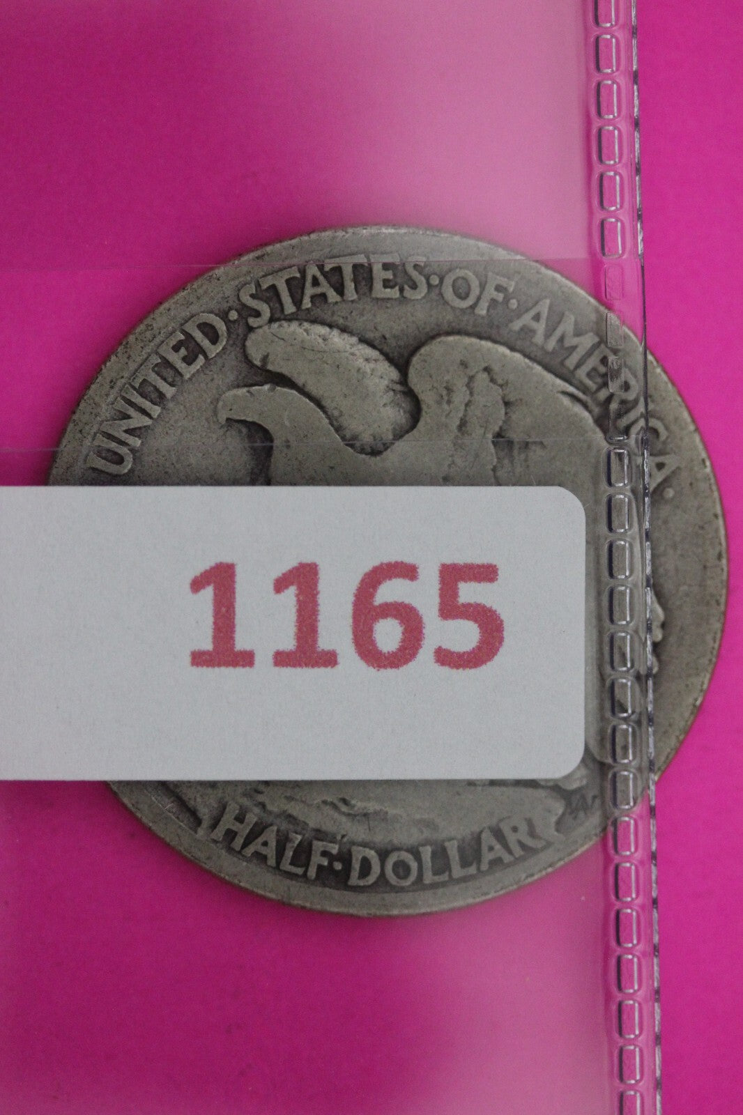 1923 S Walking Liberty Silver Half Dollar Guaranteed Authentic Genuine Coin 1165