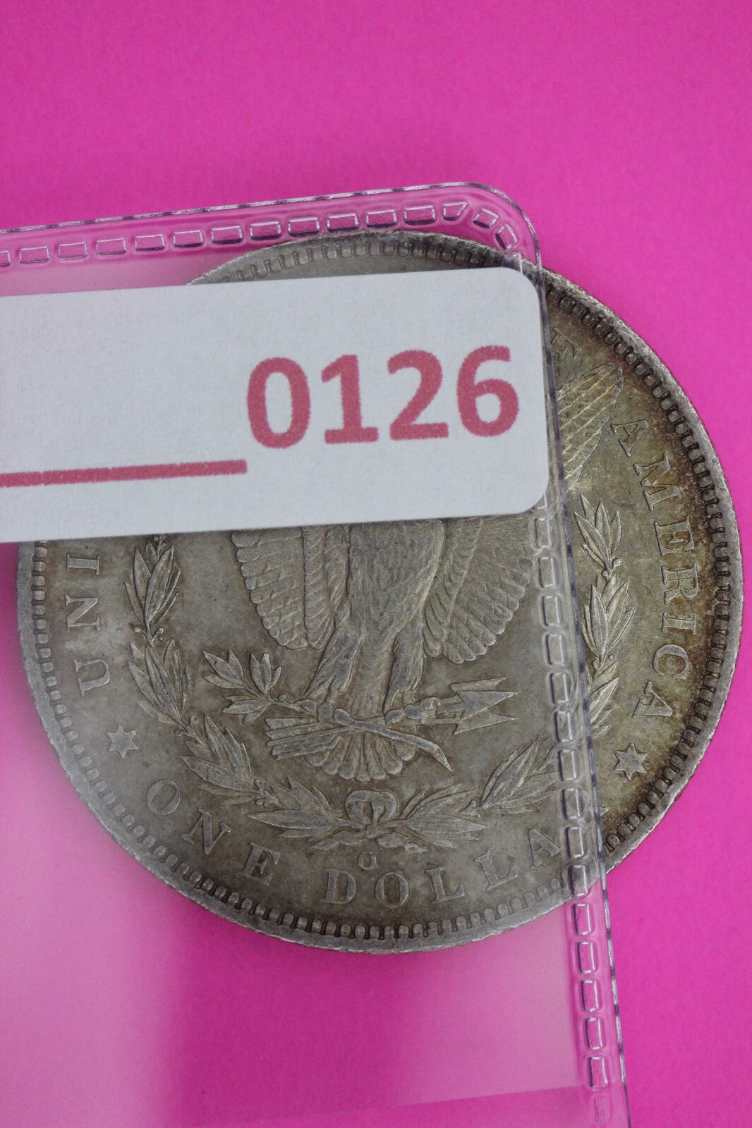 Nicely Toned 1888 O Liberty Morgan Silver Dollar Coin Guaranteed Authentic 126N