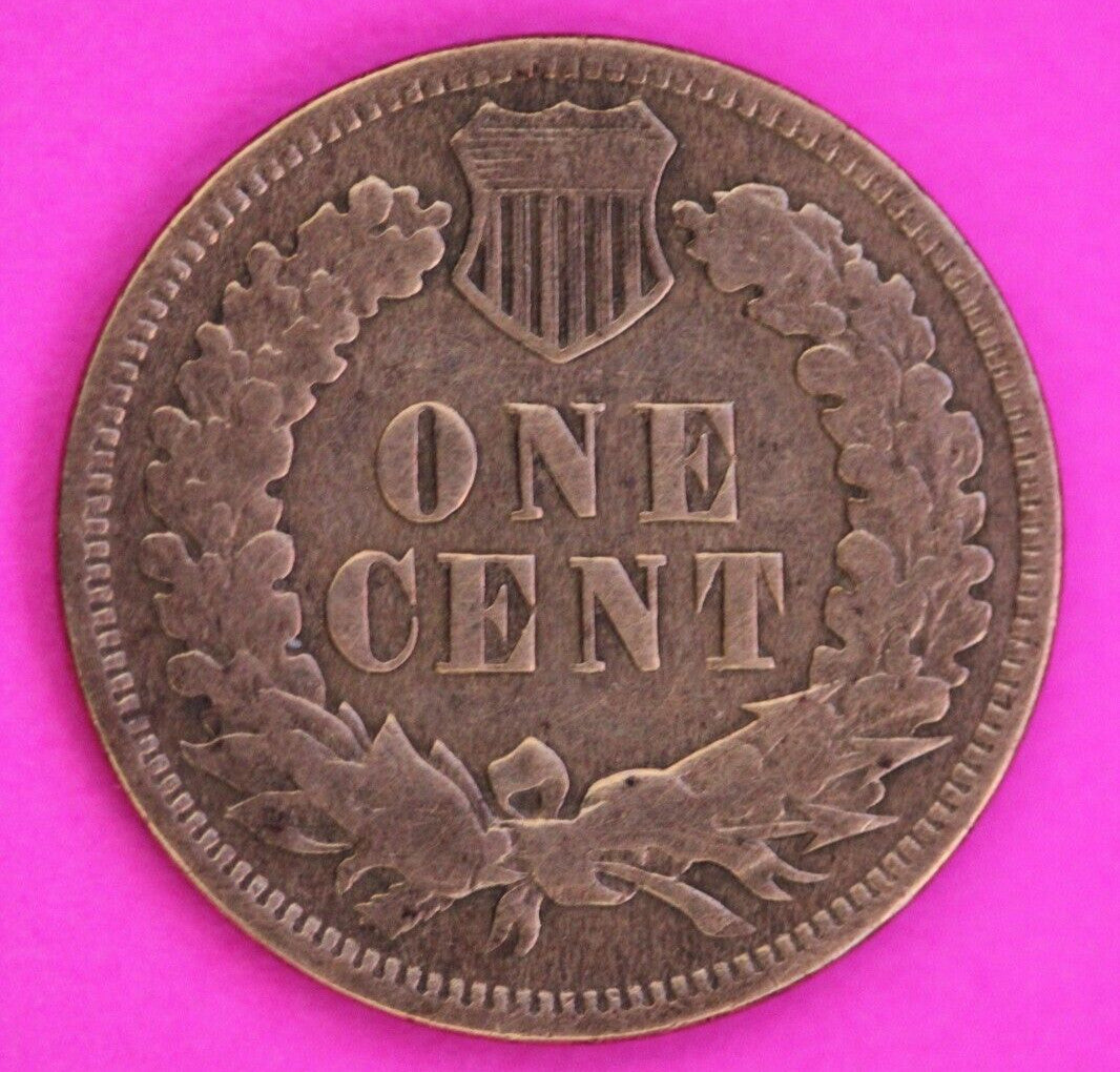 1878 Indian Head Cent Penny Scarce Early Type You Get Exact Coin Pictured 280