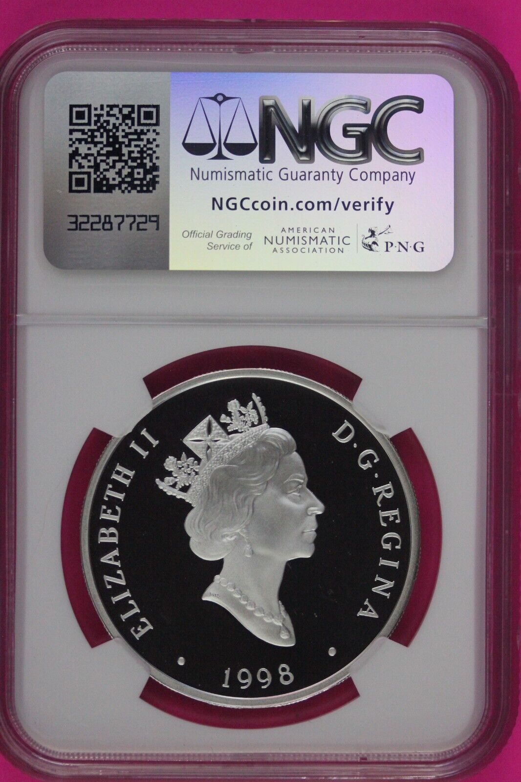 1998 PF 69 Ultra Cameo Canada Aviation Series Cp-107 Argus $20 NGC Slab 1066