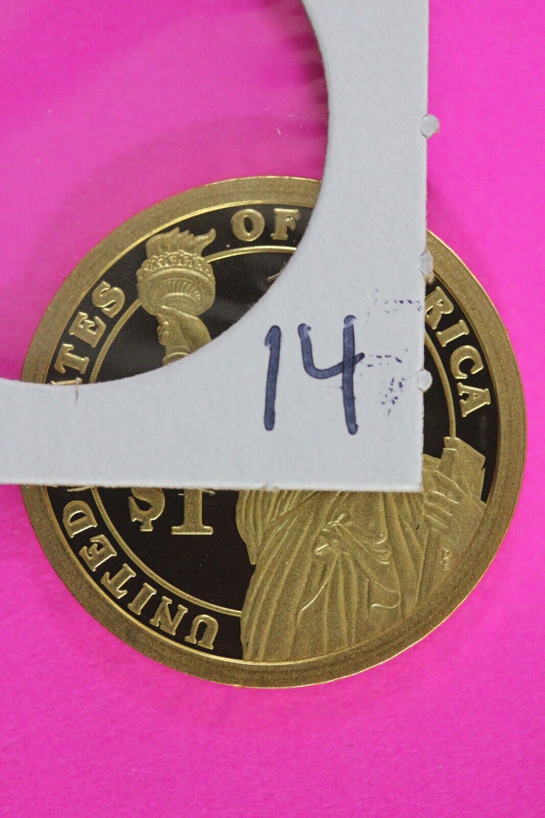 Proof 2012 S Chester Arthur Presidential Dollar DCAM Same Coin In Pics TOM 14