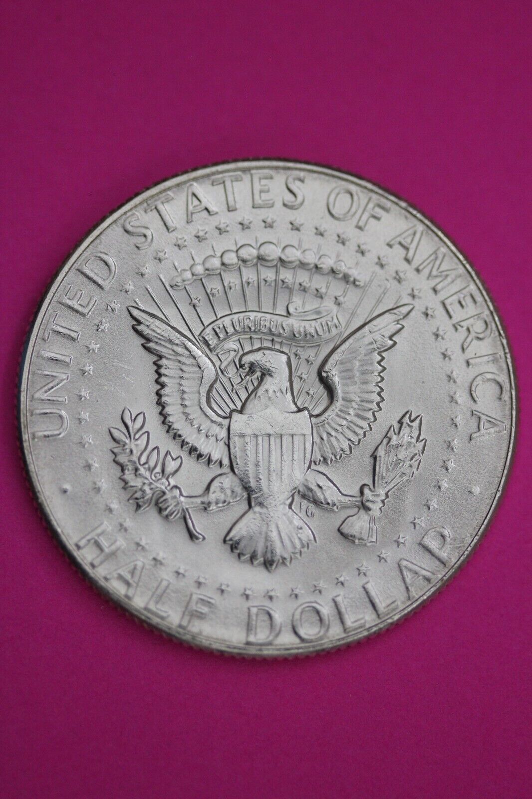 Gem BU 1969 D John F Kennedy Half Dollar 40% Silver Same Coin In Pics TOM 13