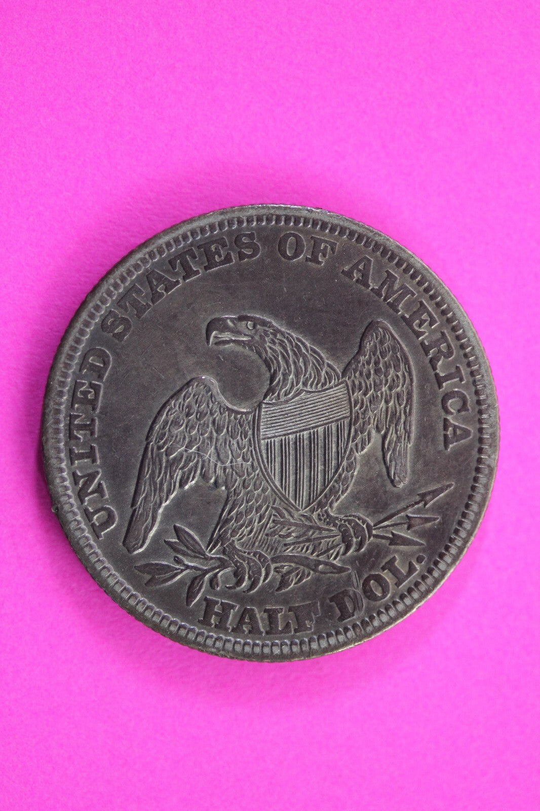 Hi Grade 1839 Capped Bust Half Dollar Exact Coin In Pics Silver Semi Key Date 41
