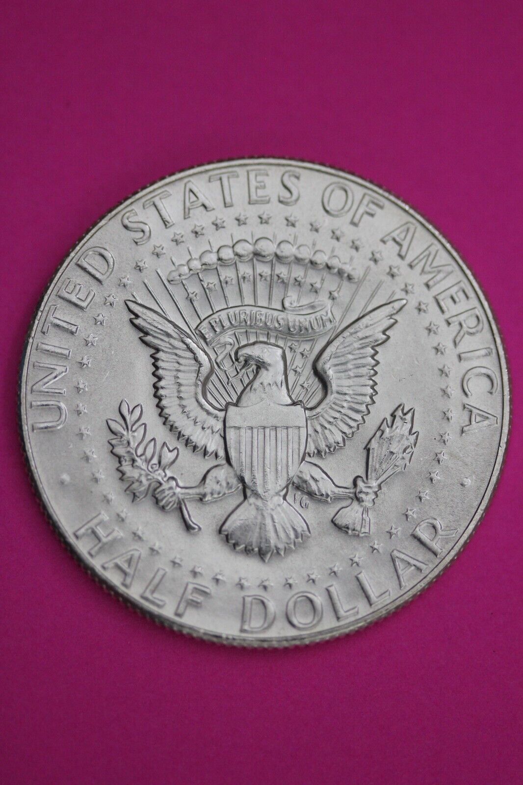 Gem BU 1969 D John F Kennedy Half Dollar 40% Silver Same Coin In Pics TOM 06