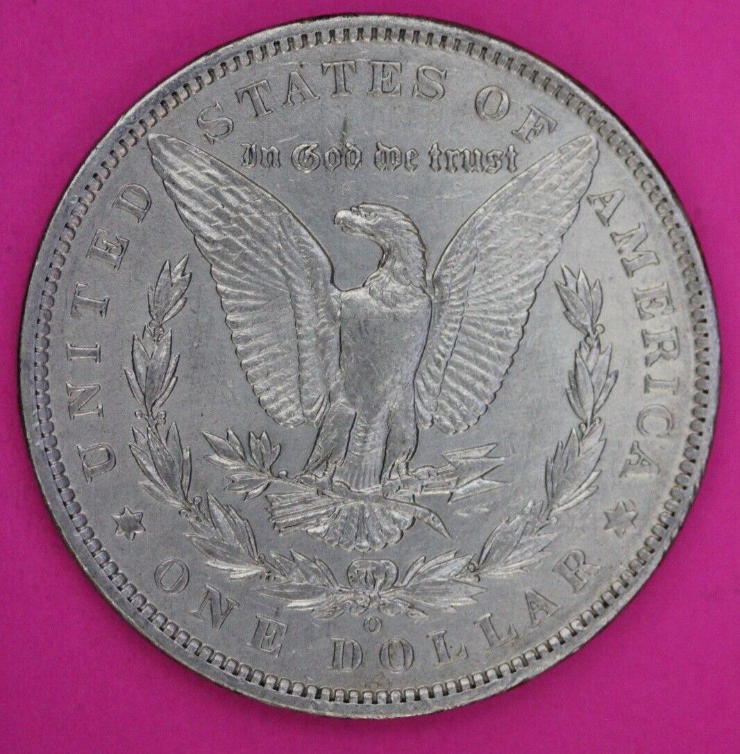 High Grade 1897 O Morgan Liberty Silver Dollar New Orleans Minted Rare Coin 52