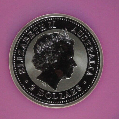 The Sole Finest Known 2000 MS 70 $2 Kookaburra 2 OZ Australia NGC 7056 Top Pop