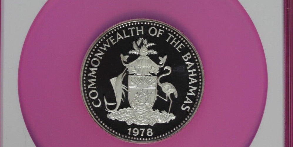 Top Pop Finest Known 1978 PF 69 Bahamas Milo Butler Proof Silver $10 NGC 7031