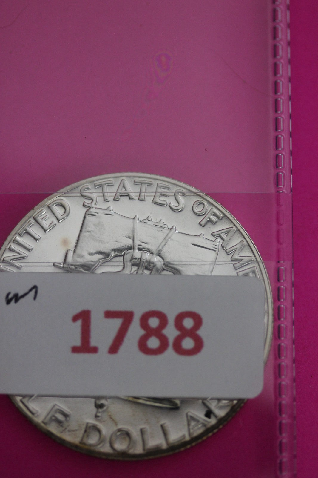 OBV Cameo 1962 Proof Ben Franklin Half Dollar Silver Coin Authentic Genuine 1788